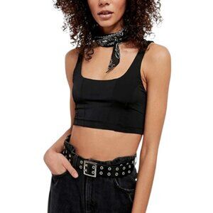 Free People black Intimately FP be cool brami size XS